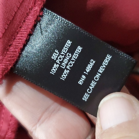 Torrid striped layered adjustable strap flutter tank top euc orange red black - Picture 7 of 7